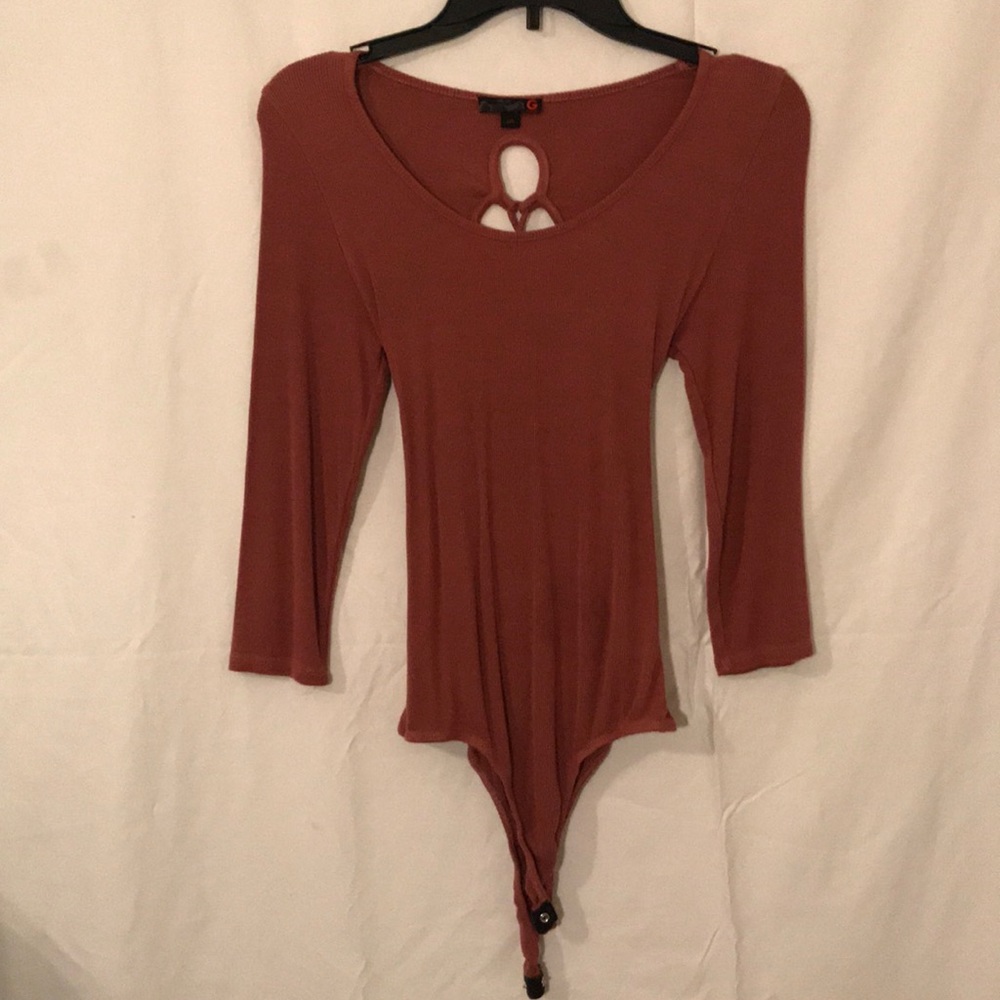 Bodysuit that ties in the back